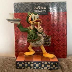 Jim Shore Disney - Donald ‘shhhhhhh’ Holiday Figure - with box